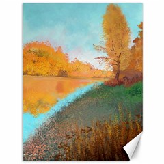 Golden Autumn Canvas 36  X 48  by SychEva