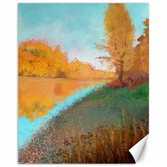 Golden Autumn Canvas 11  X 14  by SychEva