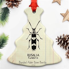 Banded Alder Borer  Ornament (christmas Tree) 