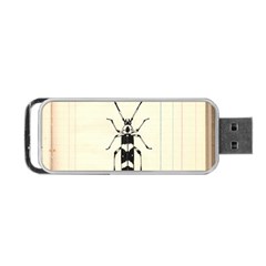 Banded Alder Borer  Portable Usb Flash (one Side) by Limerence