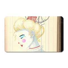 Clown Maiden Magnet (rectangular) by Limerence