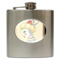 Clown Maiden Hip Flask (6 Oz) by Limerence