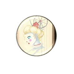 Clown Maiden Hat Clip Ball Marker (10 Pack) by Limerence