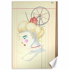 Clown Maiden Canvas 20  X 30  by Limerence