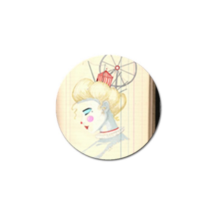 clown maiden Golf Ball Marker (4 pack)