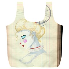 Clown Maiden Full Print Recycle Bag (xxl) by Limerence