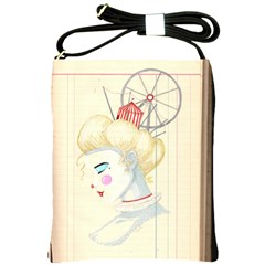 Clown Maiden Shoulder Sling Bag by Limerence