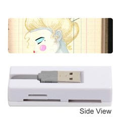 Clown Maiden Memory Card Reader (stick) by Limerence