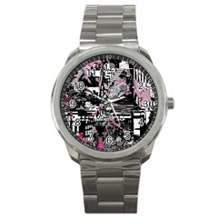 Cavities Sport Metal Watch by MRNStudios