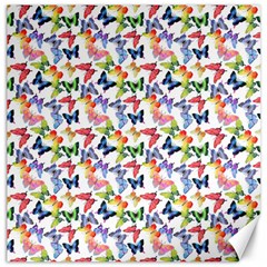 Multicolored Butterflies Canvas 16  X 16  by SychEva