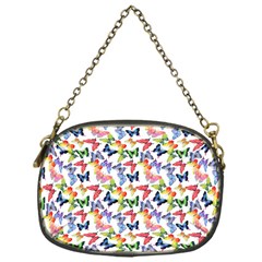 Multicolored Butterflies Chain Purse (one Side) by SychEva