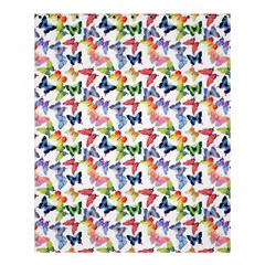 Multicolored Butterflies Shower Curtain 60  X 72  (medium)  by SychEva