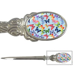 Watercolor Butterflies Letter Opener by SychEva