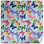 Watercolor Butterflies Canvas 12  x 12  11.4 x11.56  Canvas - 1