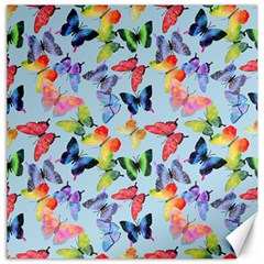 Watercolor Butterflies Canvas 20  X 20  by SychEva