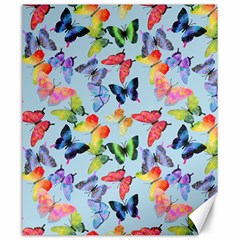 Watercolor Butterflies Canvas 20  X 24  by SychEva