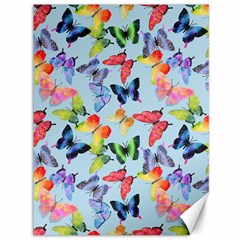 Watercolor Butterflies Canvas 36  X 48  by SychEva