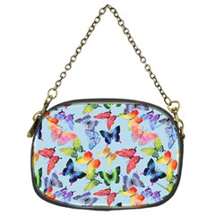 Watercolor Butterflies Chain Purse (one Side) by SychEva