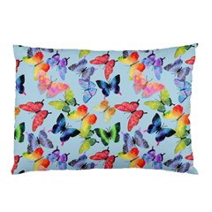 Watercolor Butterflies Pillow Case by SychEva