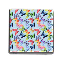 Watercolor Butterflies Memory Card Reader (square 5 Slot) by SychEva