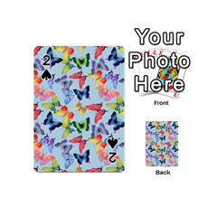 Watercolor Butterflies Playing Cards 54 Designs (mini) by SychEva