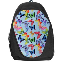 Watercolor Butterflies Backpack Bag by SychEva