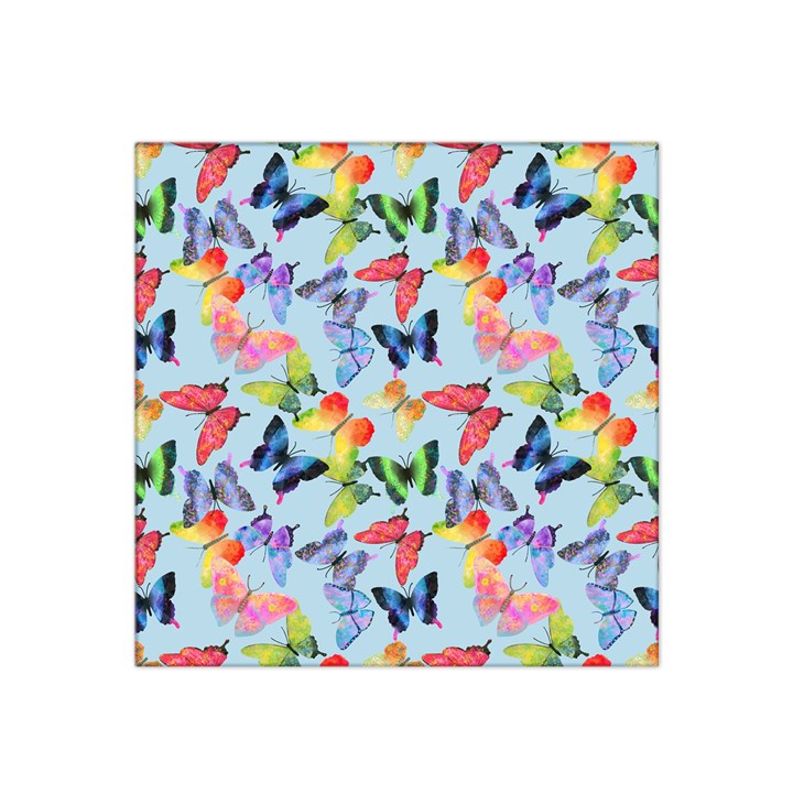 Watercolor Butterflies Satin Bandana Scarf