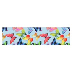 Watercolor Butterflies Satin Scarf (oblong) by SychEva