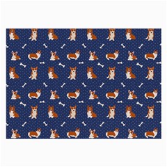 Corgi  Large Glasses Cloth (2 Sides) by SychEva