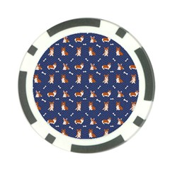 Corgi  Poker Chip Card Guard by SychEva