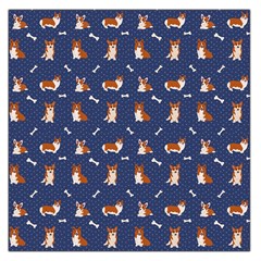 Corgi  Large Satin Scarf (square)