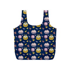 Autumn Pumpkins Full Print Recycle Bag (s) by SychEva