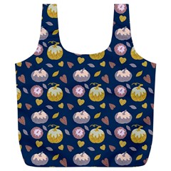 Autumn Pumpkins Full Print Recycle Bag (XL)