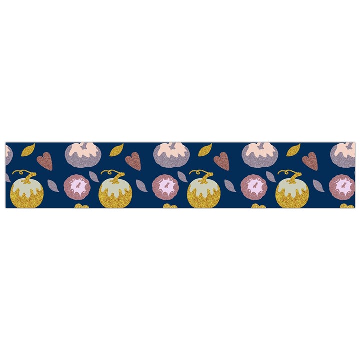 Autumn Pumpkins Large Flano Scarf 