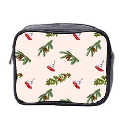 Rowan Branches And Spruce Branches Mini Toiletries Bag (two Sides) by SychEva