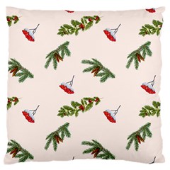 Rowan Branches And Spruce Branches Standard Flano Cushion Case (two Sides) by SychEva