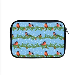 Bullfinches On Spruce Branches Apple Macbook Pro 15  Zipper Case by SychEva