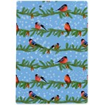 Bullfinches On Spruce Branches A4 Clipboard Back