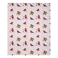 Bullfinches Sit On Branches Shower Curtain 60  X 72  (medium)  by SychEva