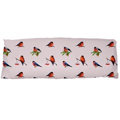 Bullfinches Sit On Branches Body Pillow Case Dakimakura (two Sides) by SychEva