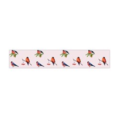 Bullfinches Sit On Branches Flano Scarf (mini) by SychEva