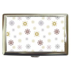 Magic Snowflakes Cigarette Money Case by SychEva