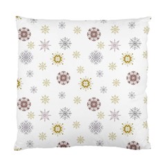 Magic Snowflakes Standard Cushion Case (two Sides) by SychEva