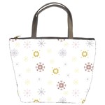 Magic Snowflakes Bucket Bag Front