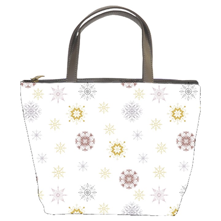 Magic Snowflakes Bucket Bag