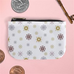 Magic Snowflakes Mini Coin Purse by SychEva