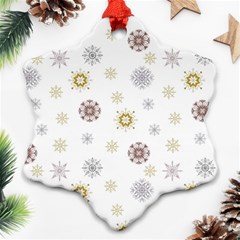 Magic Snowflakes Ornament (snowflake) by SychEva