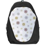 Magic Snowflakes Backpack Bag Front