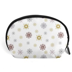 Magic Snowflakes Accessory Pouch (large) by SychEva