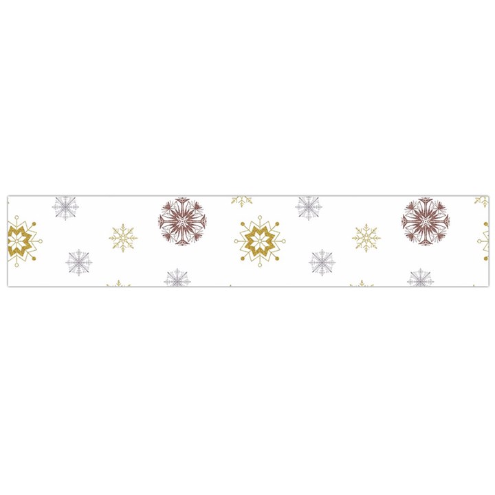 Magic Snowflakes Large Flano Scarf 